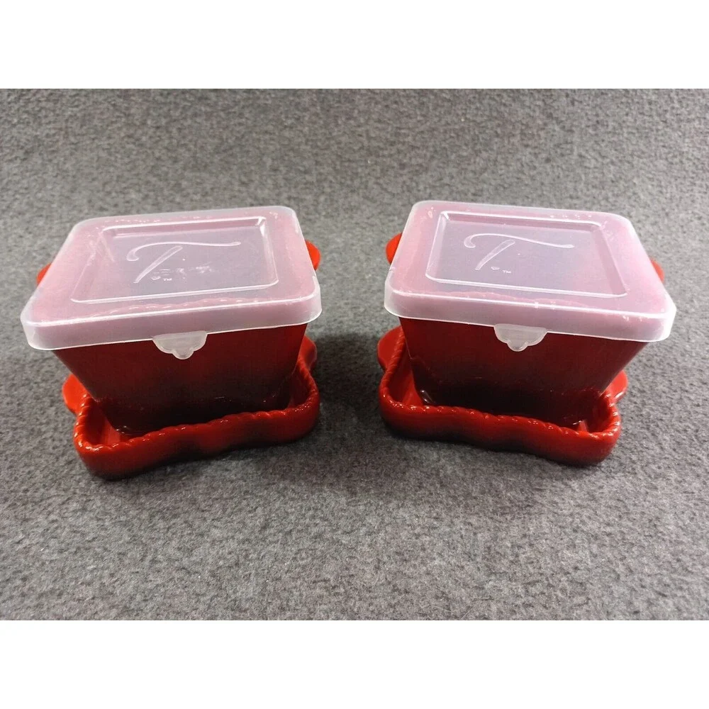 Temp-tations Set of 4 Ombre 8-oz Rammies w/ Unlimit Lids - New Tara At Home